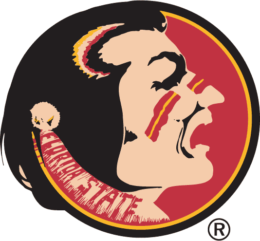 Florida State Seminoles 1976-1989 Primary Logo iron on paper